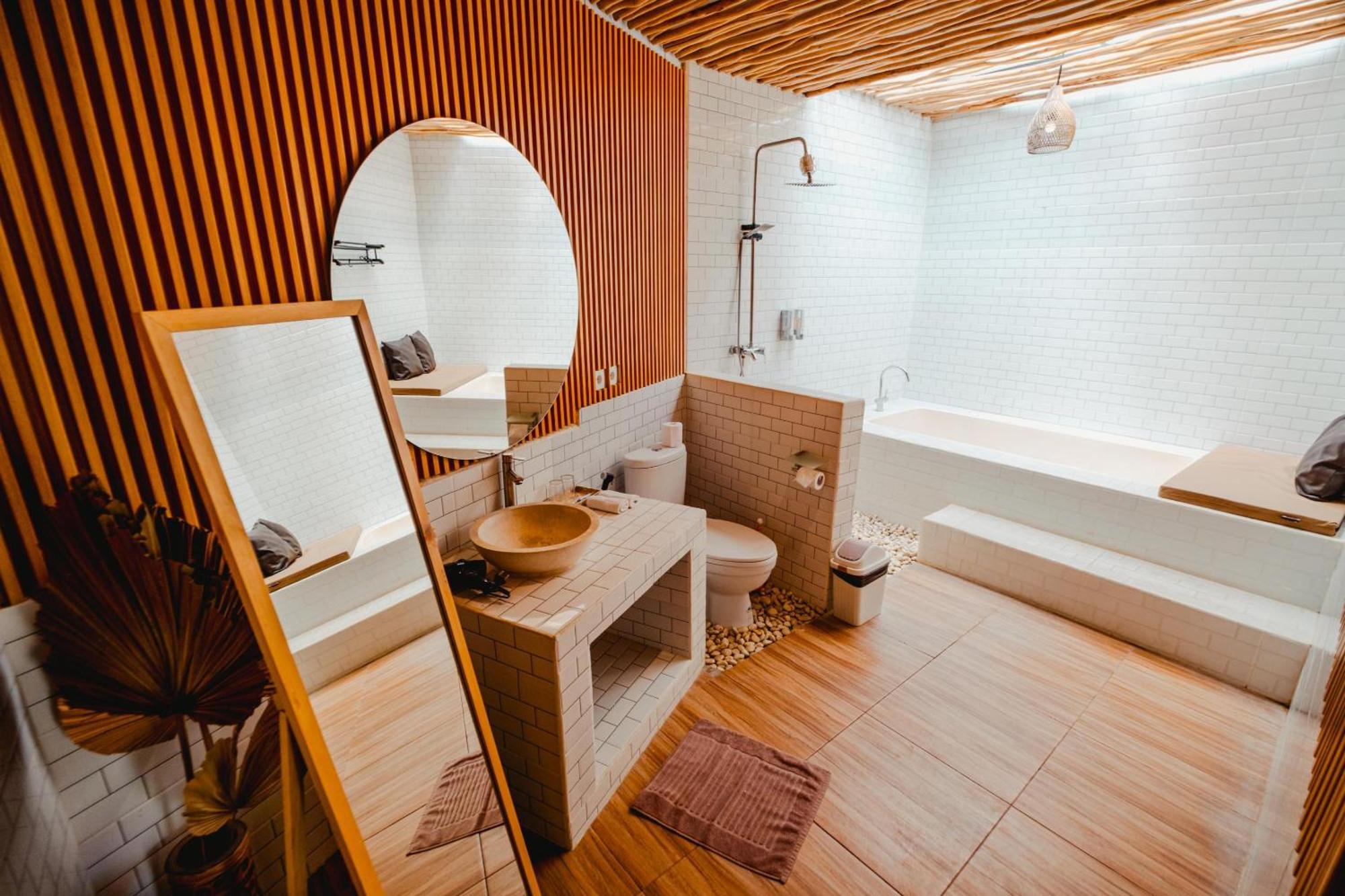 Agung Wiwin Homestay & Restaurant Mengwi Ngoại thất bức ảnh
